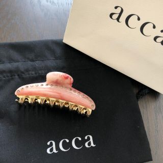 クーポン価格　美品　ピンク　限定品　acca 中クリップ　ティアラクイーン