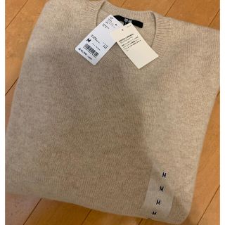 ユニクロ(UNIQLO)のユニクロ　プレミアムラムクルーネックセーター(ニット/セーター)