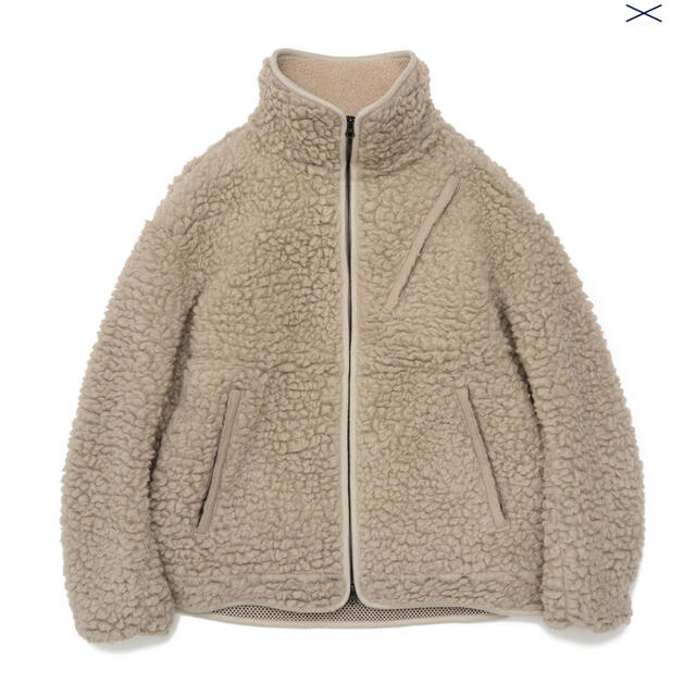 Wool Boa Fleece Field Jacket