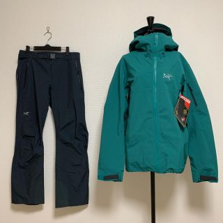 アークテリクス(ARC'TERYX)のアークテリクス　ゴアテックス　スノーボード、スキーウエアー上下セット(ウエア/装備)