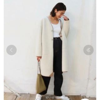 トゥデイフル(TODAYFUL)のTODAYFUL cocoon boa coat(ロングコート)