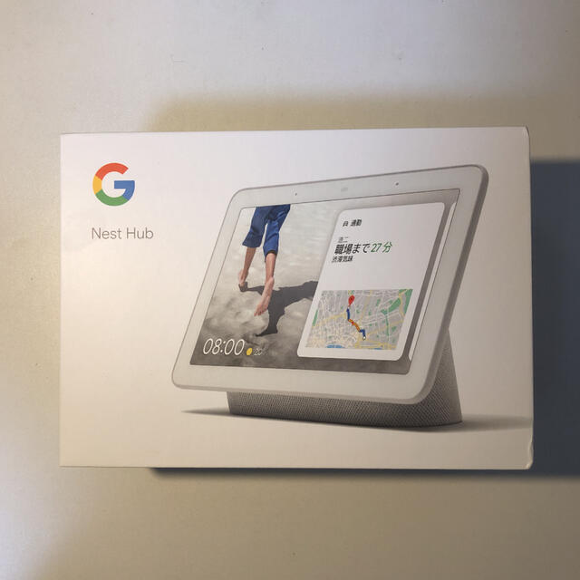 Google Nest Hub chalk スマホ/家電/カメラのオーディオ機器(スピーカー)の商品写真