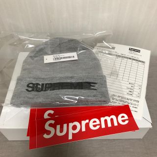 シュプリーム(Supreme)の【新品未使用】Supreme シュプリーム モーション ロゴ ビーニー (ニット帽/ビーニー)