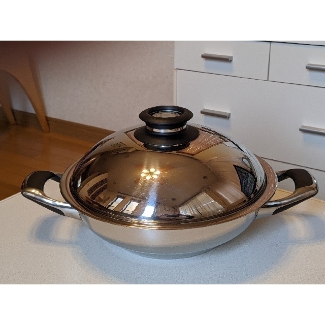 Fissler Amc ドイツ製 両手鍋 蓋付き 4 0lの通販 By Marin S Shop フィスラーならラクマ