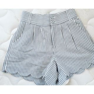 マジェスティックレゴン(MAJESTIC LEGON)の値下げ！マジェ♡ストライプショートPT(ショートパンツ)