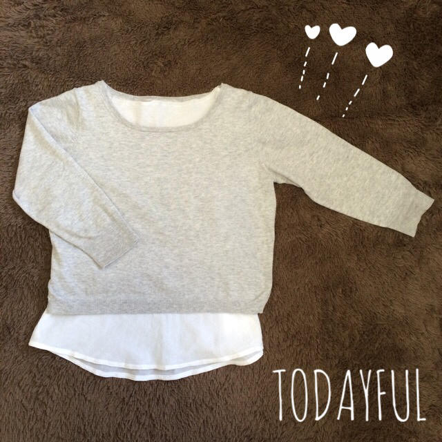 【お取り置き中】TODAYFUL♡薄手コットントップス