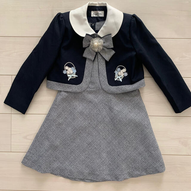 ☆値下げ中☆入学式　フォーマル　ワンピース　120 女の子 キッズ/ベビー/マタニティのキッズ服女の子用(90cm~)(ドレス/フォーマル)の商品写真