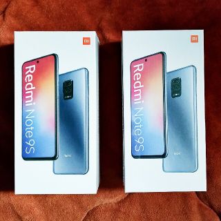 アンドロイド(ANDROID)の新品未開封 Redmi Note 9S 64GB 4GB 2台セット 日本モデル(スマートフォン本体)