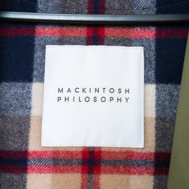 MACKINTOSH PHILOSOPHY(マッキントッシュフィロソフィー)のマッキントッシュフィロソフィー　Mackintosh ステンカラー・ゴム引コート メンズのジャケット/アウター(ステンカラーコート)の商品写真