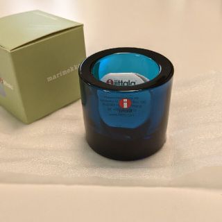 イッタラ(iittala)の新品　イッタラ　キャンドルホルダー　マリメッコ　コラボ(置物)