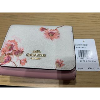 コーチ(COACH)のコーチの花柄ミニ財布(財布)