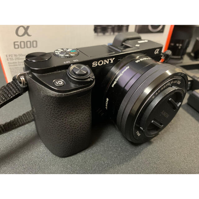 SONY アルファ α 6000 ダブルレンズ セット＋その他備品