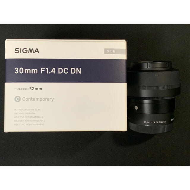 SIGMA(シグマ)の文月さん専用 Sony Eマウント シグマ30mm 1:1.4 DCDN φ52 スマホ/家電/カメラのカメラ(レンズ(単焦点))の商品写真