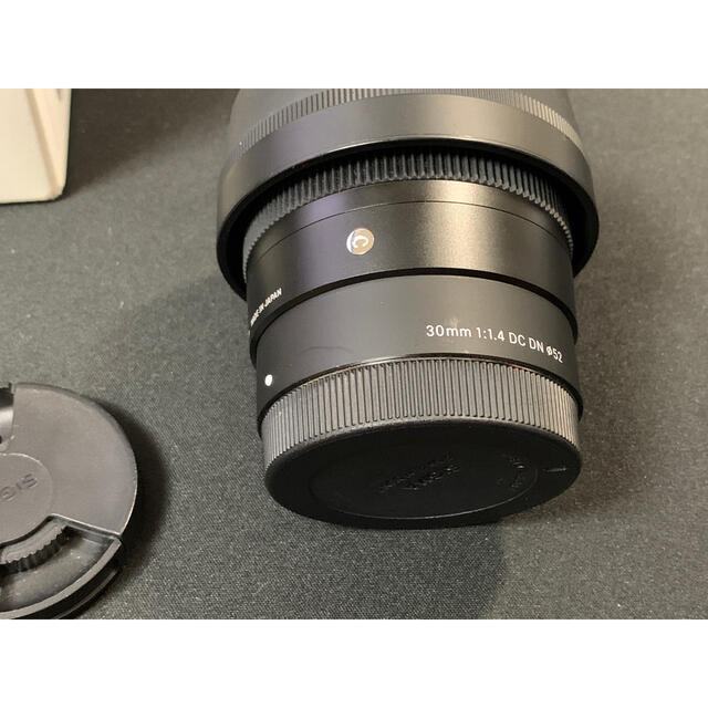 SIGMA(シグマ)の文月さん専用 Sony Eマウント シグマ30mm 1:1.4 DCDN φ52 スマホ/家電/カメラのカメラ(レンズ(単焦点))の商品写真
