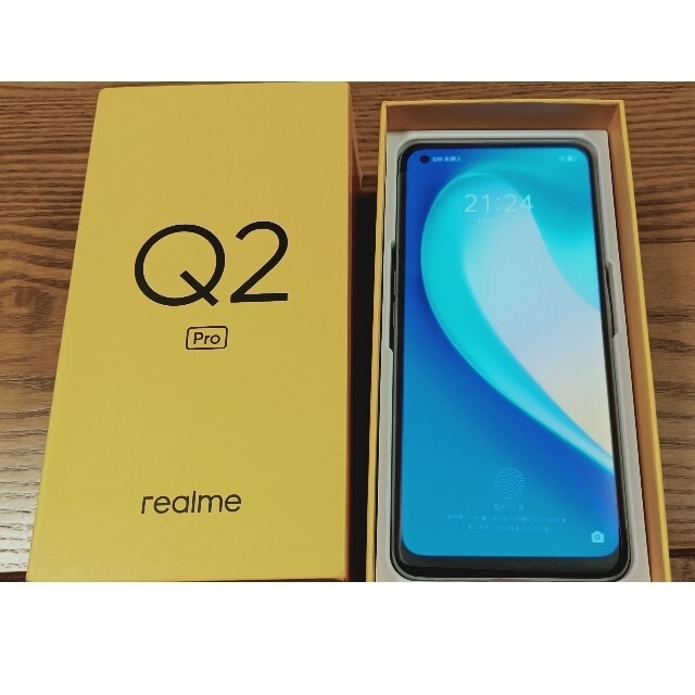 デュアル5GRealme Q2 Pro グレー（ヴィーガンレザー）