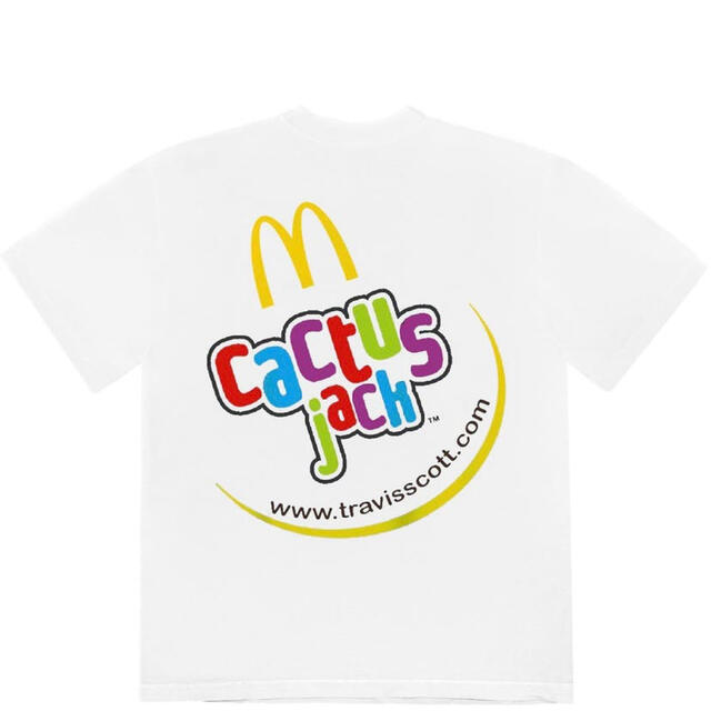 CACTUS(カクタス)のTRAVIS SCOTT × MCDONALD’S マクドナルド Tシャツ M メンズのトップス(Tシャツ/カットソー(半袖/袖なし))の商品写真