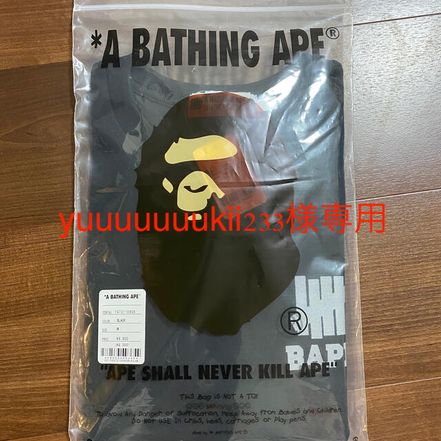 BAPE X UNDFTD APE HEAD TEE Mサイズ