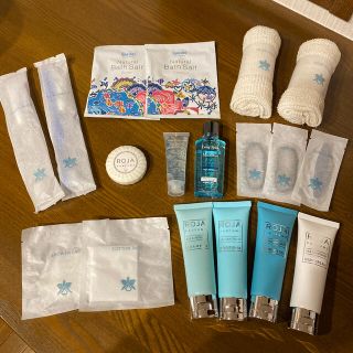 ロクシタン(L'OCCITANE)のハレクラニ沖縄 アメニティーセット ROJA シャンプー ボディークリーム(サンプル/トライアルキット)