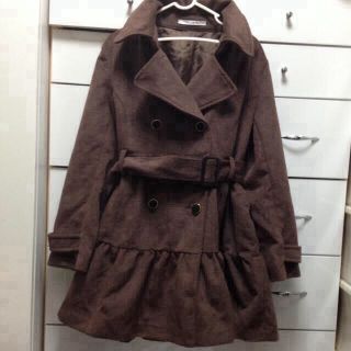 ３L♡大きいサイズ トレンチコート(トレンチコート)