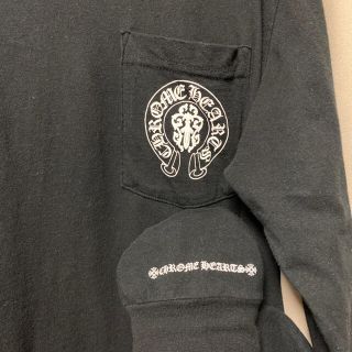 Chrome Hearts - クロムハーツ ロンT ブラック アメリカ限定品 値下げ