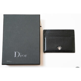 ディオールオム(DIOR HOMME)の値下可　Dior カードケース　ディオール　レザーカードケース(名刺入れ/定期入れ)