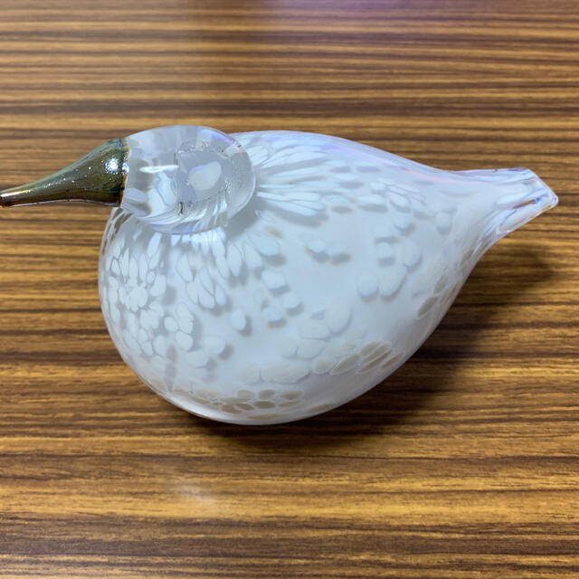 新しい到着 iittala - iittala Toikka バード イッタラ Dove Snow 置物