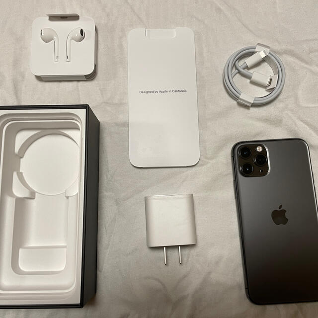 iPhone 11 Pro 256GB スペースグレー SIMフリー 本体 美品