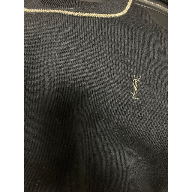 Saint Laurent(サンローラン)のYSL❤︎ゴールドラインニット レディースのトップス(ニット/セーター)の商品写真