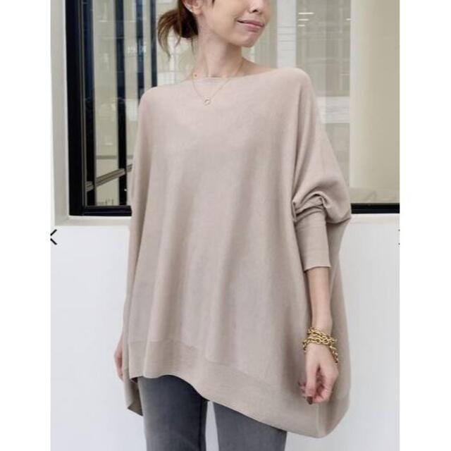 L'Appartement DEUXIEME CLASSE - チーナ　B/N Volume Knit　アパルトモンドゥーズイーエムクラス