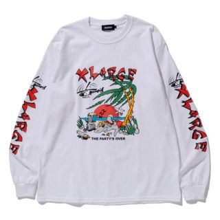 エクストララージ(XLARGE)の本日限定価格！XLARGE L/S TEE IN THE PARTYS OVER(Tシャツ/カットソー(七分/長袖))