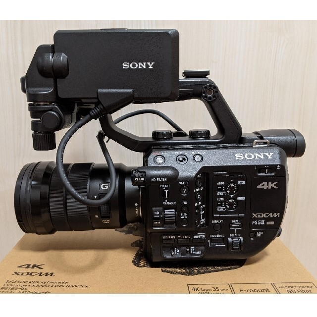 SONY(ソニー)のSONY FS5 II PXW-FS5M2K スマホ/家電/カメラのカメラ(ビデオカメラ)の商品写真