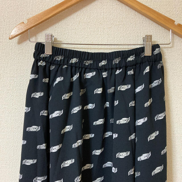 E hyphen world gallery(イーハイフンワールドギャラリー)のCARS  flare skirt レディースのスカート(ひざ丈スカート)の商品写真