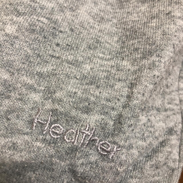 heather(ヘザー)のHeather 切りっぱなしトレーナー　スウェット レディースのトップス(トレーナー/スウェット)の商品写真