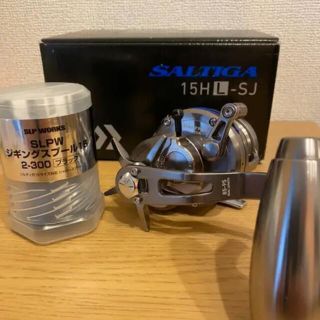 ダイワ(DAIWA)のソルティガ15HL-SJ 変えスプール付き(リール)