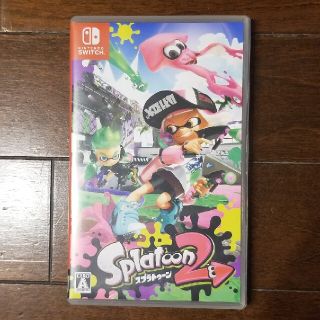 ニンテンドースイッチ(Nintendo Switch)の[美品]　スプラトゥーン2(家庭用ゲームソフト)