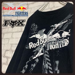 【レア】FOX Racing/Red Bull X-Fighters モトクロス(Tシャツ/カットソー(七分/長袖))