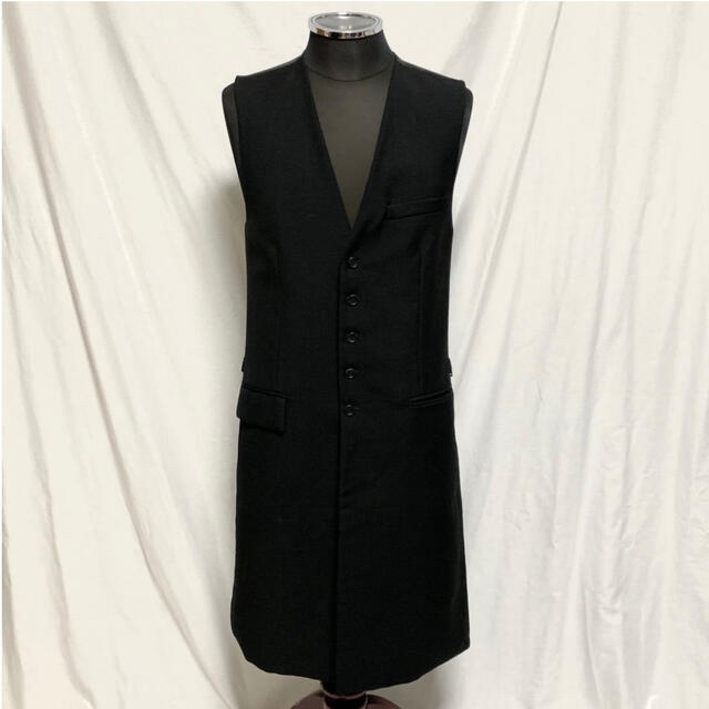 DIOR HOMME(ディオールオム)の凛様専用 Dior HOMME 07AW long gilet メンズのトップス(ベスト)の商品写真