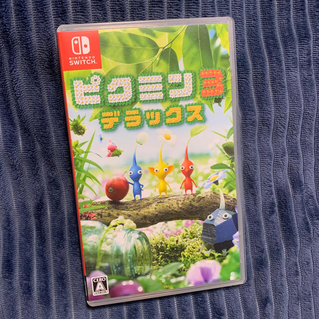 Nintendo Switch(ニンテンドースイッチ)の任天堂switch ピクミン3 デラックス エンタメ/ホビーのゲームソフト/ゲーム機本体(家庭用ゲームソフト)の商品写真