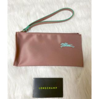 ロンシャン(LONGCHAMP)のロンシャン　ポーチ　ストラップポーチ小物入れ　ルプルアージュ　財布　セール(ポーチ)