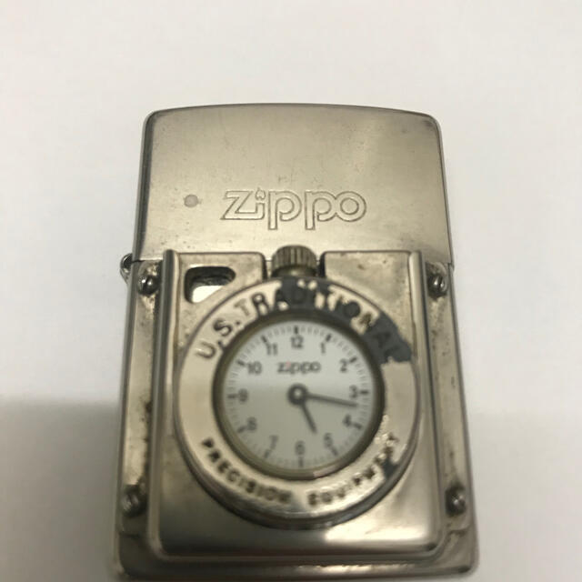 ZIPPO(ジッポー)の時計付きZIPPO インテリア/住まい/日用品の日用品/生活雑貨/旅行(日用品/生活雑貨)の商品写真