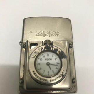 ジッポー(ZIPPO)の時計付きZIPPO(日用品/生活雑貨)