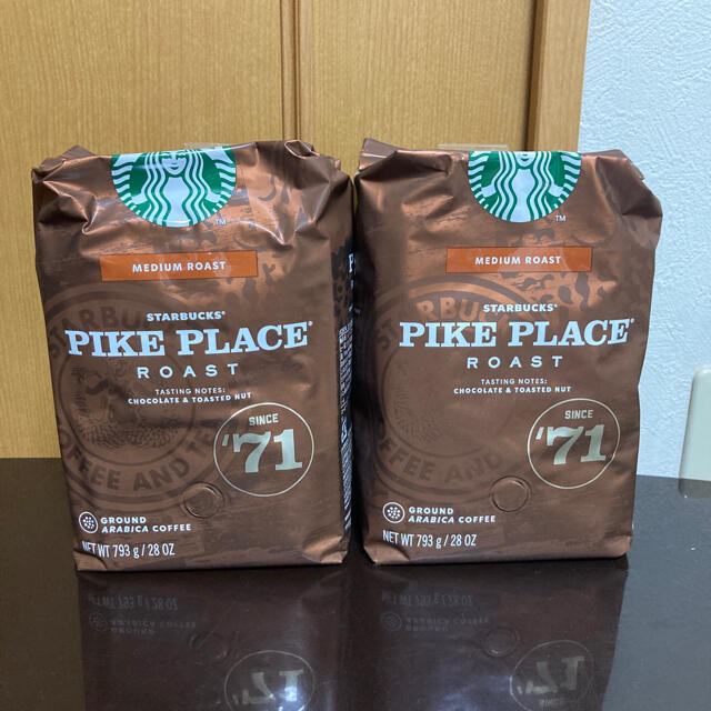 Starbucks Coffee(スターバックスコーヒー)のスターバックスコーヒー pikeplaceroast パイクプレイスロースト 食品/飲料/酒の飲料(コーヒー)の商品写真