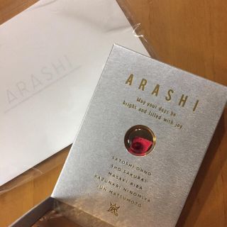 嵐 スタンドボックス 赤(アイドルグッズ)