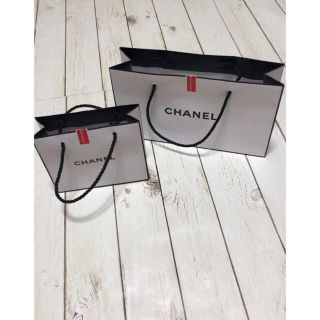 シャネル(CHANEL)のCHANEL シャネル ショップ袋　2枚セット(ショップ袋)