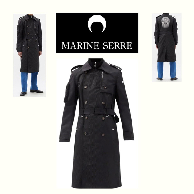 Marine Serre レッド・カモフラージュ・コート