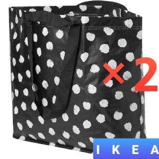 IKEA 　人気の水玉柄 キャリーバッグ M, 36 L Mサイズ