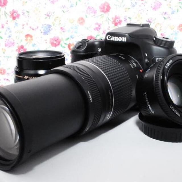 ★美品★ Canon EOS 70D トリプルレンズセット