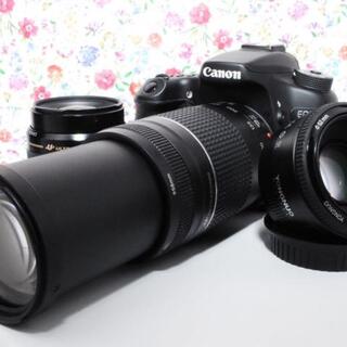 【Wifi搭載】Canon EOS 70D トリプルレンズ