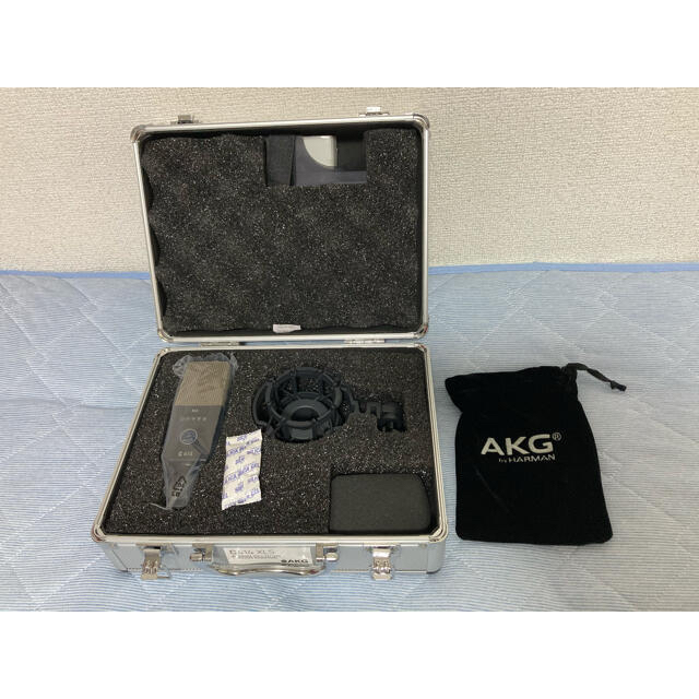 【美品】AKG (あーかーげー)C414 XLS コンデンサーマイク 3