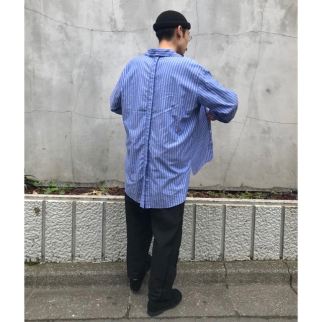 UNUSED(アンユーズド)のテツコ様専用：UNUSED 18SS ビッグストライプシャツ アンユーズド メンズのトップス(シャツ)の商品写真